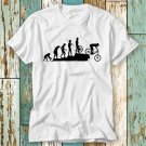 Evolution Of Cyclists Born To Cycle Bike T Shirt T-Shirt