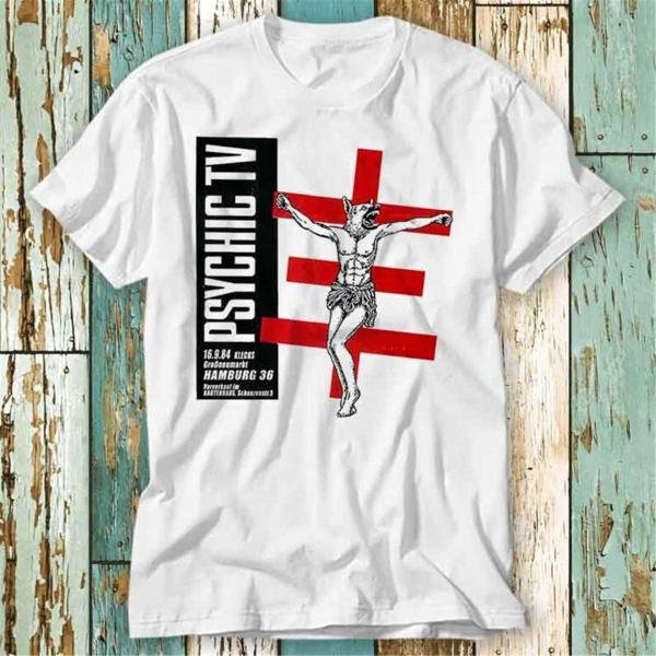 Psychic Tv Music Band Force The Hand Of Change T-Shirt