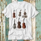 Antique Classic Music Instruments Wiki Violin Viola Cello T T-Shirt