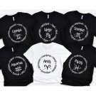 Astrology Shirt, Zodiac Signs Shirt, Asto Shirt, Zodiac Shirt, Horoscope Constellations Shirt, Birth