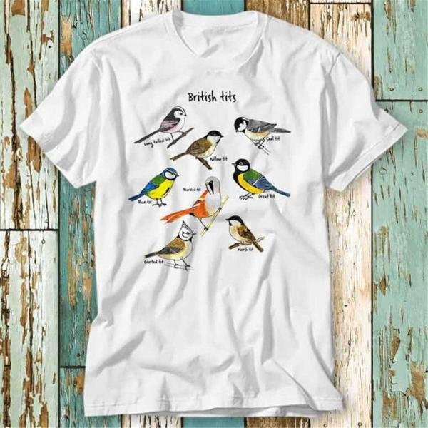 British Nice Tits T Shirt Top Design Unisex Ladies Mens Tee Retro Fashion Vintage Shirt S734