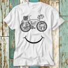 Smiley Bike Smile Nature Planet T Shirt Top Design T-Shirt