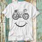 Smiley Bike Smile Nature Planet T Shirt Top Design T-Shirt