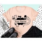 Customized Name Teacher Shirt, Custom Teacher Shirt, Teacher Shirts, Pencil Teacher Shirt, Personali