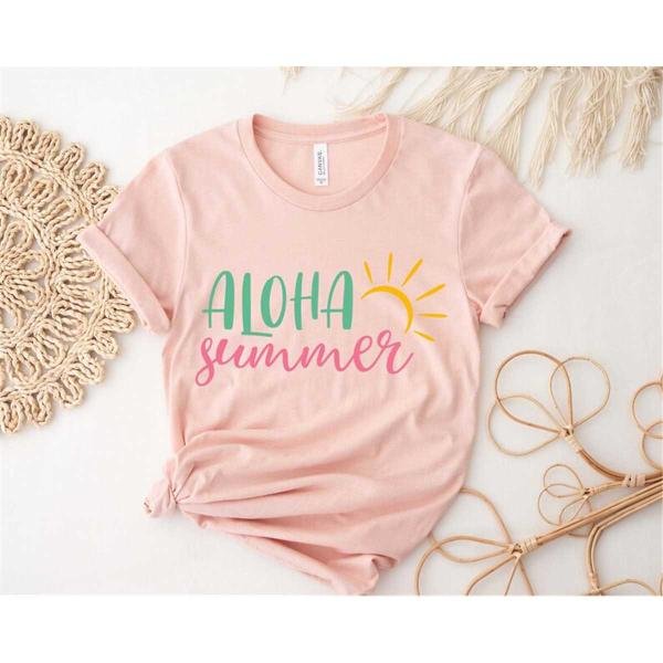 Aloha Summer Shirt Aloha Beaches Shirt Hawaii Vacation Shirt Beach Shirt Summer Shirt Vacation Shirt