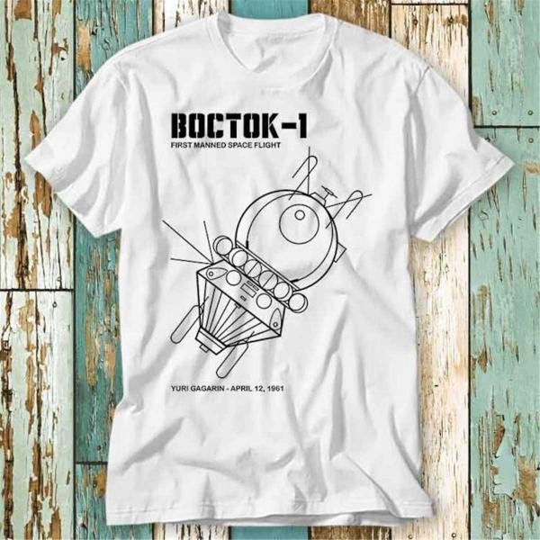 Cccp Boctok 1 Ussr Space Yuri Gagarin Interkosmos T T-Shirt