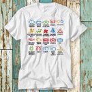 Car Dash Icons T Shirt Top Design Unisex Ladies Mens Tee Retro Fashion Vintage Shirt S826