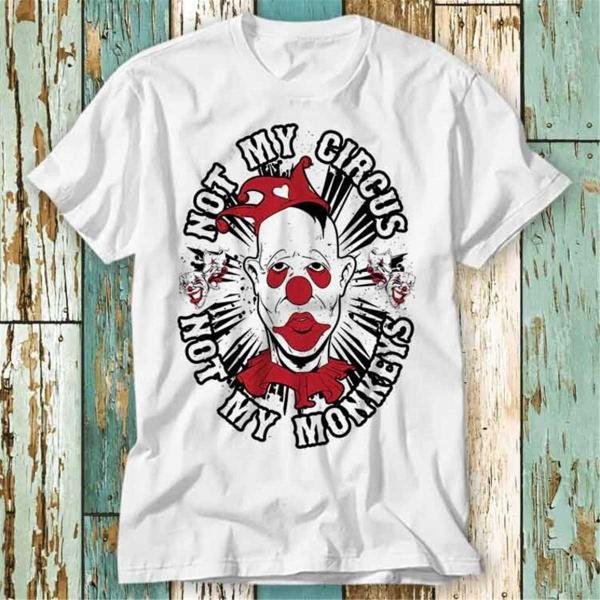 Not My Circus Not Mine Monkeys T Shirt Top T-Shirt