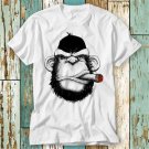Smoking Gorilla Selfie Hipster T Shirt Top Design Unisex T-Shirt