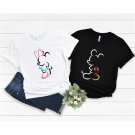 Minnie Silhouette Shirt, Mickey Silhouette Shirt, Disney Shirt, Simple Disney Shirt, Disney Vacation