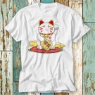 Maneki Neko Japanese Lucky Cat T Shirt Top T-Shirt