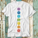 7 Chakra Spiritual Meditation Yoga Psychedelic Consicious Namaste T T-Shirt