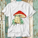 Frog Toad With A Magic Mushroom Umbrella T Shirt T-Shirt