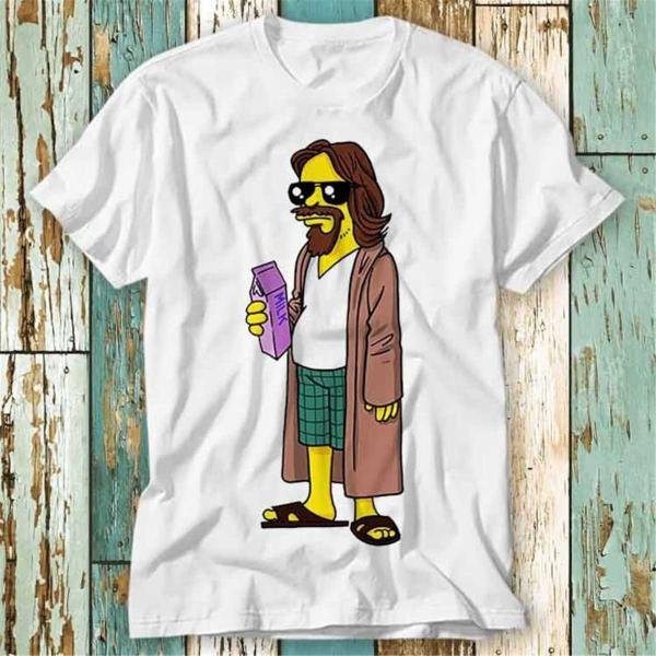 The Dude Homer Man The Big Lebowski T Shirt T-Shirt