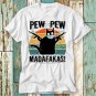 Pew Pew Madafakas Meme Cat Face Mask T Shirt T-Shirt