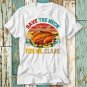 Vintage Retro Save The Neck For Me Eating Turkey T-Shirt