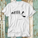 Evolution Of Scuba Diving Born To Dive T Shirt T-Shirt
