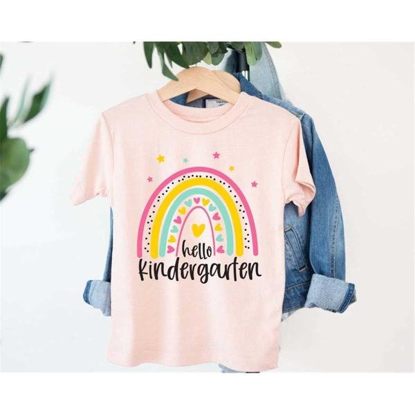 Preschool Student Shirt, Hello Kindergarten Shirt, Kindergarten Student Shirt, Teacher Shirt, Kinder
