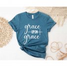 Grace Upon Grace, Christian Shirt, Faith Shirt, Bible Shirt, Church Shirt, Religious Shirt, Faith Cr