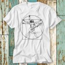 Guitar Vitruvian Guitarist Electric Bass Acoustic T Shirt Top T-Shirt