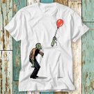 Zombie Banksy Girl Heart Baloon T Shirt Top Design T-Shirt