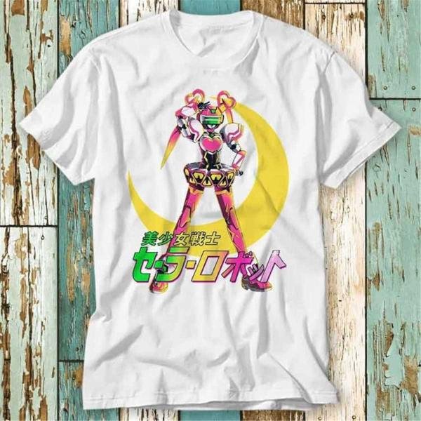 Sailor Moon Robot Cop Movie Anime Manga Japanese Poster T-Shirt