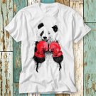Boxing Panda Cute Sport Gym T Shirt Top Design T-Shirt