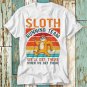 Sloth Running Team Sport Gym T Shirt Top Design T-Shirt