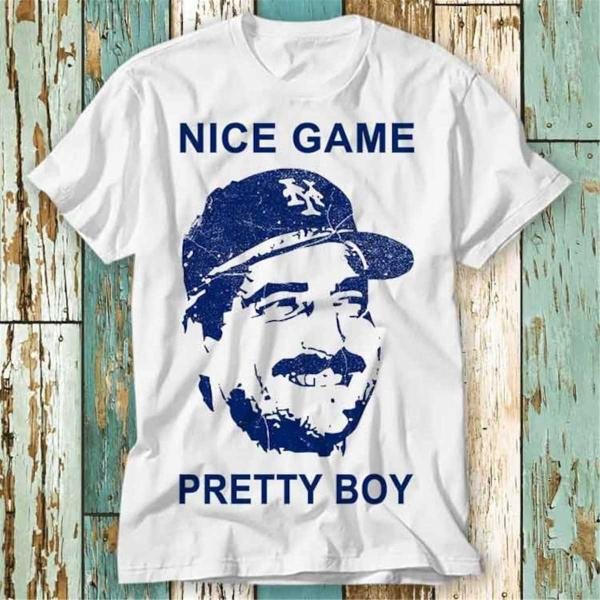 Nice Game Pretty Boy T Shirt Top Design Unisex Ladies Mens Tee Retro Fashion Vintage Shirt S709