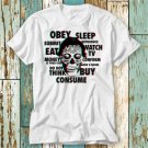 They Live Obey Consume Horror Sleep Brain Wash Cult T-Shirt