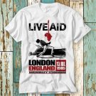 Wembley Live Aid Concert Remastered Music Band Event Live T-Shirt