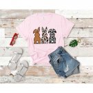 Leopard Bunny Shirt, Easter Bunny Shirt, Happy Easter Shirt, Spring Lovers Shirt, Cute Spring Shirt