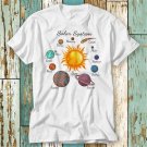 Solar System Planet Sun Earth Comet Nature Pluto Saturn T-Shirt