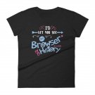 I'd Let You See My Browser History Valentine's Day T-Shirt for Women