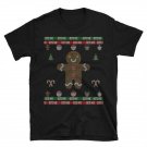 Gingerbread Man (BITE ME) Ugly Christmas Sweater T-Shirt