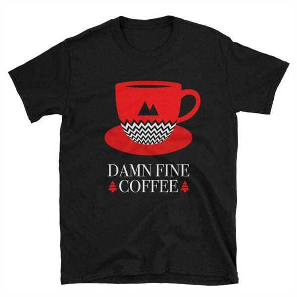 Damn Fine Coffee RED T-Shirt (Twin Peaks)