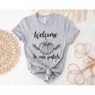 Pumpkin Shirt, Welcome To Our Patch Shirt, Halloween Shirt, Fall Shirt, Fall Lovers Shirt, Cute Fall