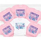Birthday Mermaid Shirt, Birthday Girl Shirt, Mermaid Party Shirt, Family Birthday Shirt, Mom Birthda