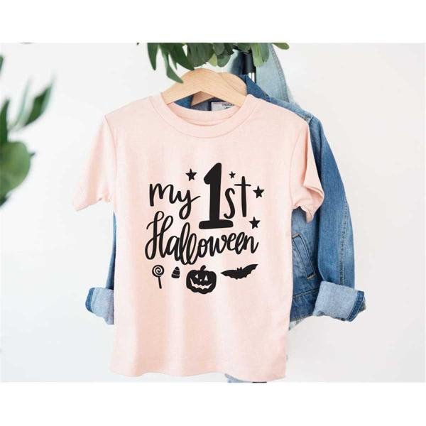 Halloween Shirt, My First Halloween Shirt, Custom Halloween Shirt, Trick Or Treat Shirt, My First Ha