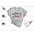 Brave & Strong Shirt Pink Ribbon Shirt Breast Cancer Shirt Cancer Awareness Shirt Strong Women Cance