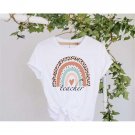 Teacher Shirt, Teacher Rainbow Shirt, Kindergarten Teacher Shirt, Pre-k Teacher Shirt, Teacher Life 