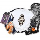 Halloween Shirt, Leopard Ghost Shirt, Ghost Shirt, Fall Shirt, Retro Halloween Shirt, Funny Hallowee