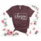 Jesus Shirt, Chosen 1 Peter 2:9 Shirt, Chosen Shirt, Christian Shirt, Faith Shirt, Bible Shirt, Chur