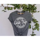 Girl Trip Shirt, Warning Girls Trip In Progress Shirt, Girls Vacation Shirt, Travel Group Shirts, Tr