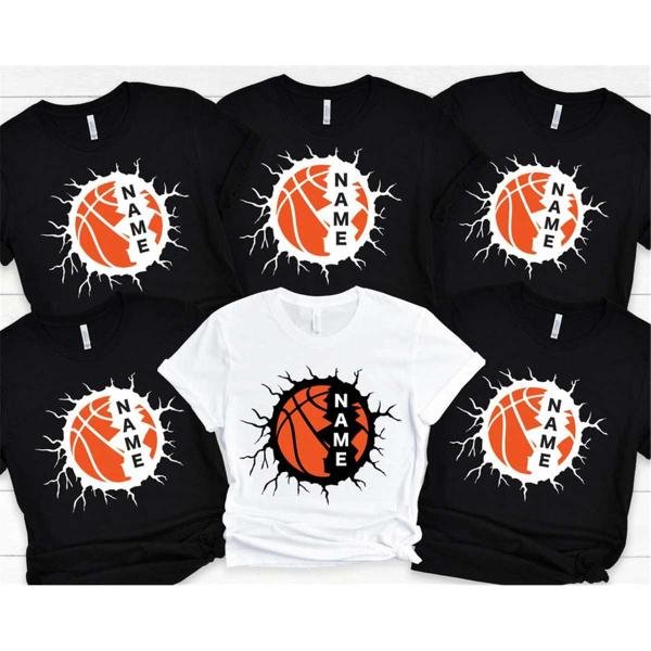 Custom Basketball Shirt, Basketball Team Shirt, Basketball Lover Shirt, Basketball Shirt, Game Day S