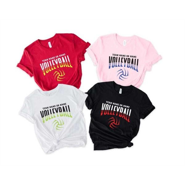 Custom Volleyball Shirts, Sweats, Bags, & More