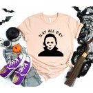 Horror Movie Shirt Slay All Day Shirt Funny Halloween Shirt Halloween Shirt Spooky Season Shirt Hocu