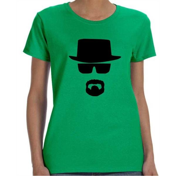 Heisenberg Face Breaking Bad Women's T-Shirt