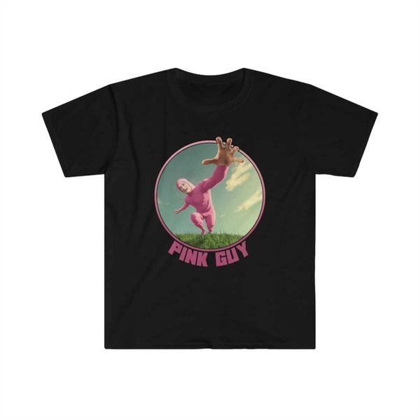 Pink Guy Running - T-Shirt