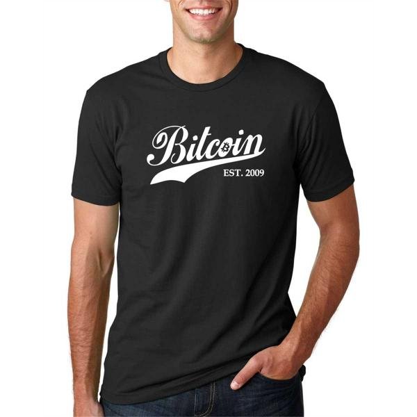 Bitcoin Est 2009- Hold Crypto Bitcoin Ethereum Mens Adult Tee